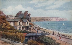 Esplanade és Culver Cliffs, Sandown, Wight I alkotó: Alfred Robert Quinton