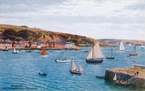Öblítés a Greenbank Ferryről, Falmouth alkotó: Alfred Robert Quinton