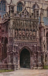 Gloucesteri székesegyház, South Porch alkotó: Alfred Robert Quinton