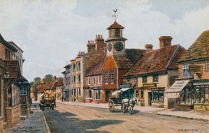 High Street, Steyning, Sussex alkotó: Alfred Robert Quinton