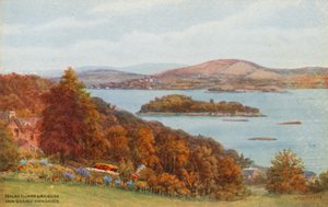 Holme Island és Arnside, Grange-over-Sandsből alkotó: Alfred Robert Quinton