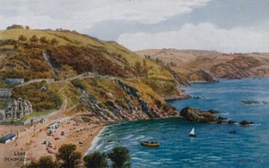 Looe, tengerpart és part alkotó: Alfred Robert Quinton