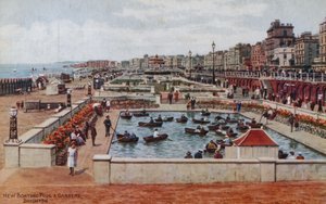 New Boating Pool and Gardens, Brighton alkotó: Alfred Robert Quinton