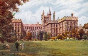 New College, Oxford alkotó: Alfred Robert Quinton