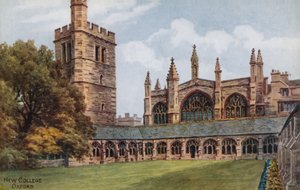 New College, Oxford alkotó: Alfred Robert Quinton