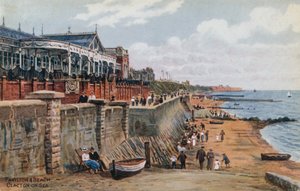 Pavilion und Beach, Clacton-on-Sea alkotó: Alfred Robert Quinton