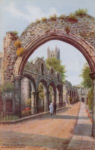 A kolostor romjai, Canterbury katedrálisa
