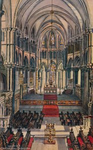 A Canterbury-i katedrális kórusa alkotó: Alfred Robert Quinton