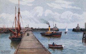 A kikötő, Lowestoft alkotó: Alfred Robert Quinton