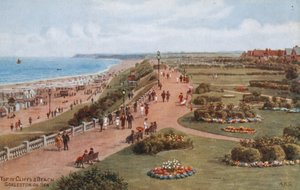 A sziklák teteje és a tengerpart, Gorleston-on-Sea alkotó: Alfred Robert Quinton