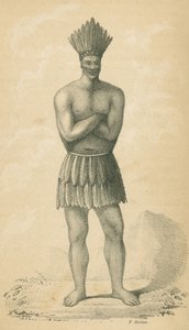 Egy indián "Tobetbe" öltözve alkotó: Alfred Robinson