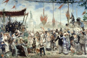 július 14. alkotó: Alfred Roll