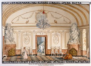 Richard Strauss: Der Rosenkavaliert (The Rosenkavalier) Roller szcenográfia. 2. felvonás