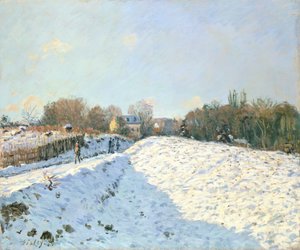 A hó hatása Argenteuilban, 1874