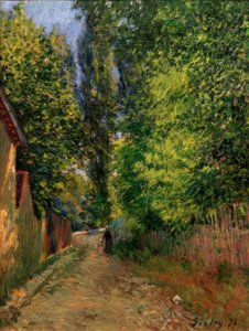 Louveciennes környéke alkotó: Alfred Sisley