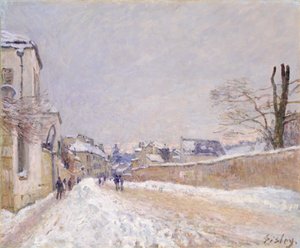 Rue Eugène Moussoir, Moret: Tél alkotó: Alfred Sisley