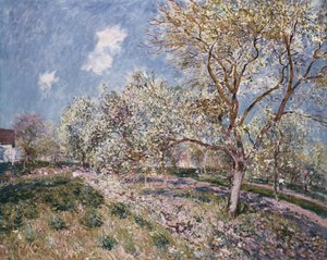Tavasz Veneux-ban, 1880 alkotó: Alfred Sisley