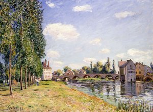 A Moret-híd 1888 nyarán