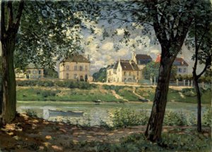 Villeneuvela-Garenne alkotó: Alfred Sisley