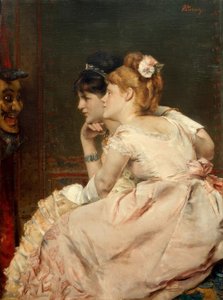 A.Stevens, A japán maszk alkotó: Alfred Emile Stevens