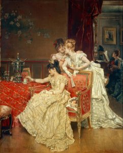 Alfred Stevens, A csésze tea