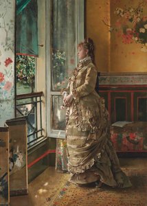 Melankólia, 1876. alkotó: Alfred Emile Stevens