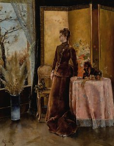 A hó. alkotó: Alfred Emile Stevens