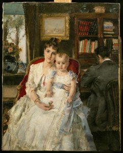 Minden boldogságot alkotó: Alfred Emile Stevens