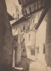 Egy utca Sterzingben, Tirolban alkotó: Alfred Stieglitz