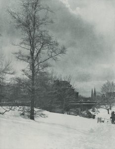Téli égbolt – Central Park alkotó: Alfred Stieglitz
