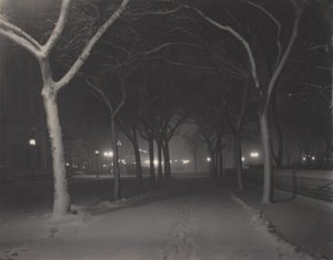 Egy jeges éjszaka alkotó: Alfred Stieglitz