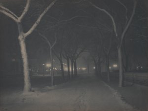 Egy jeges éjszaka alkotó: Alfred Stieglitz
