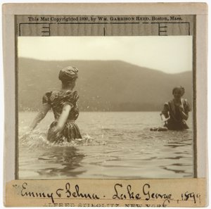 Emmy és Selma, Lake George alkotó: Alfred Stieglitz