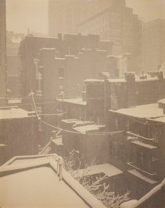 A "291" hátsó ablakból alkotó: Alfred Stieglitz