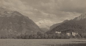 A Höhewegről, Interlakenből alkotó: Alfred Stieglitz