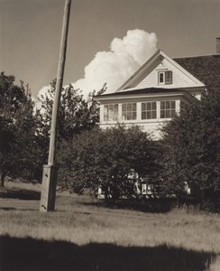 Ház, Lake George alkotó: Alfred Stieglitz