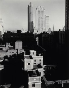 New York a Sheltonból nézve alkotó: Alfred Stieglitz