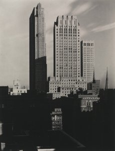 New York a Sheltonból nézve alkotó: Alfred Stieglitz