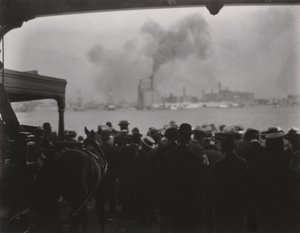 A komp fedélzetén alkotó: Alfred Stieglitz