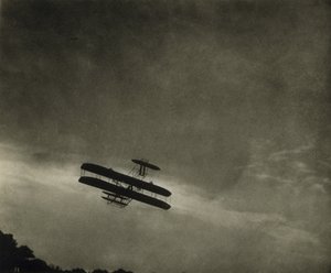 The Aeroplane, 1911 októberében jelent meg (fotónyomat) alkotó: Alfred Stieglitz