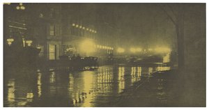 Az éjszaka ragyogása - New York alkotó: Alfred Stieglitz