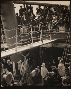 A Steerage, 1907, 1913-ban vagy előtte nyomtatták. alkotó: Alfred Stieglitz