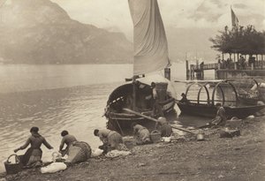 Mosónők a Comói-tónál alkotó: Alfred Stieglitz