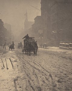 Tél, az Ötödik sugárút alkotó: Alfred Stieglitz