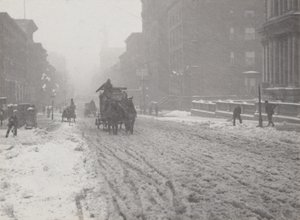 Tél az Ötödik sugárúton alkotó: Alfred Stieglitz