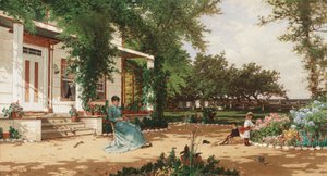 Szomszédaim kertjében, 1883