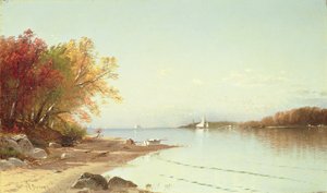 Narragansett Bay, ősz, Rhode Island
