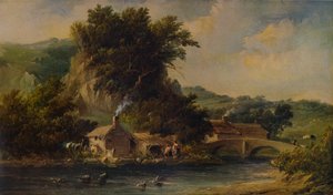 „Scene in Dovedale, Derbyshire”, 1836, 1938