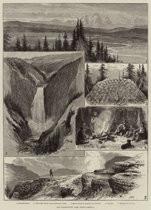 Yellowstone Park, Észak-Amerika