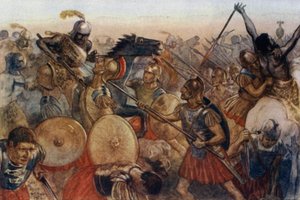 Trasimene-tói csata, Olaszország, második pun háború, ie 217